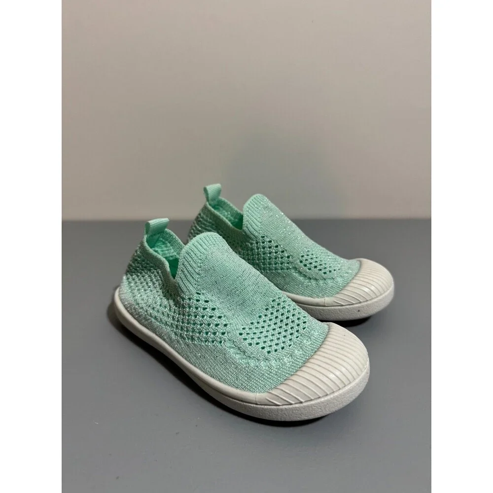 Cat & Jack Girl's Water Shoes Mesh Green Size 8